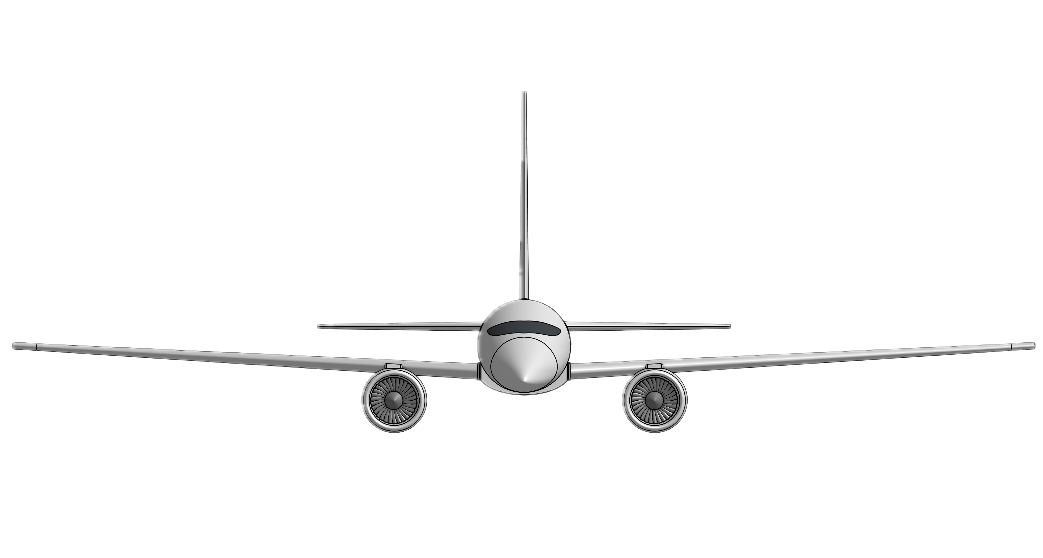 HR One Aircraft Front View